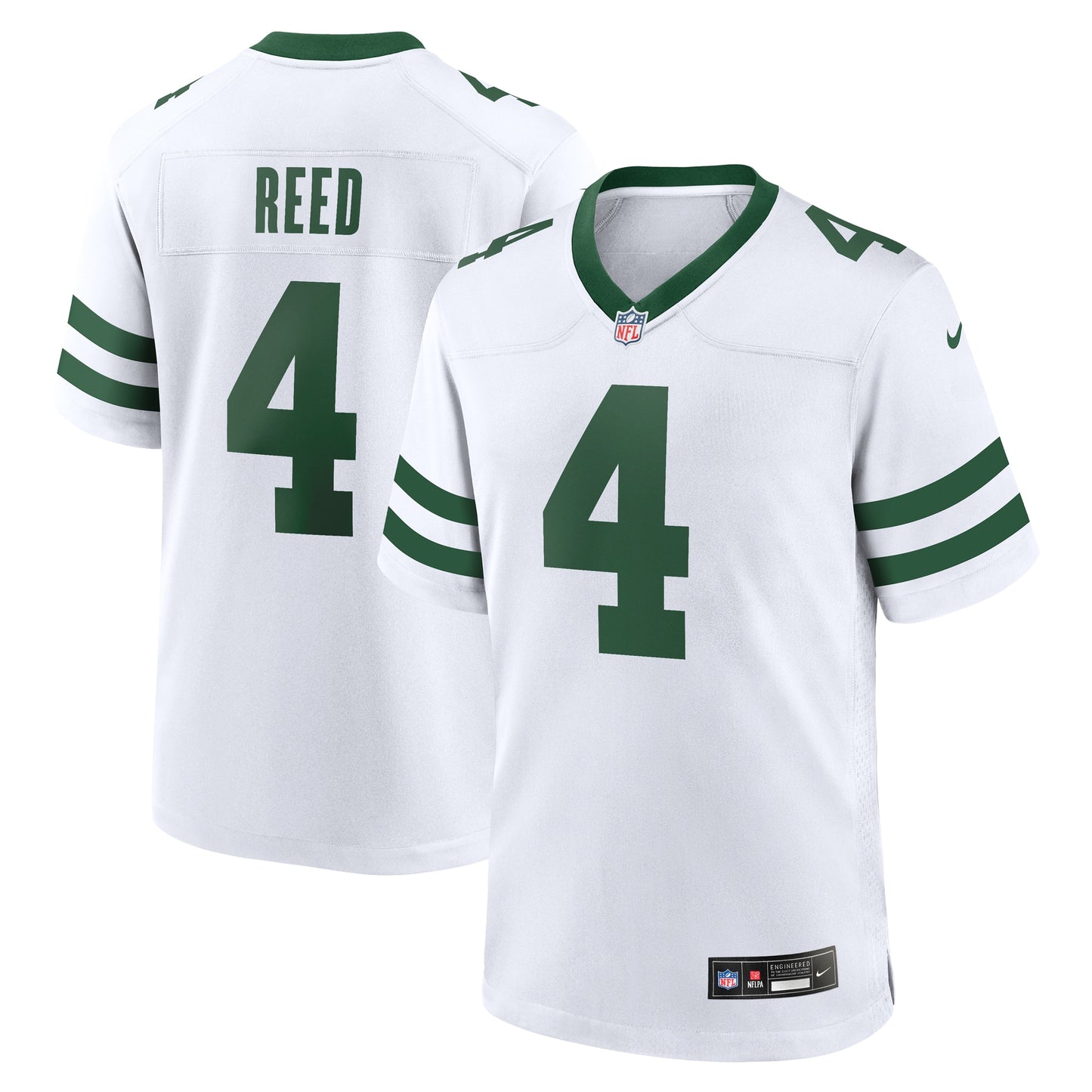 D.J. Reed New York Jets Nike Legacy Player Game Jersey - White