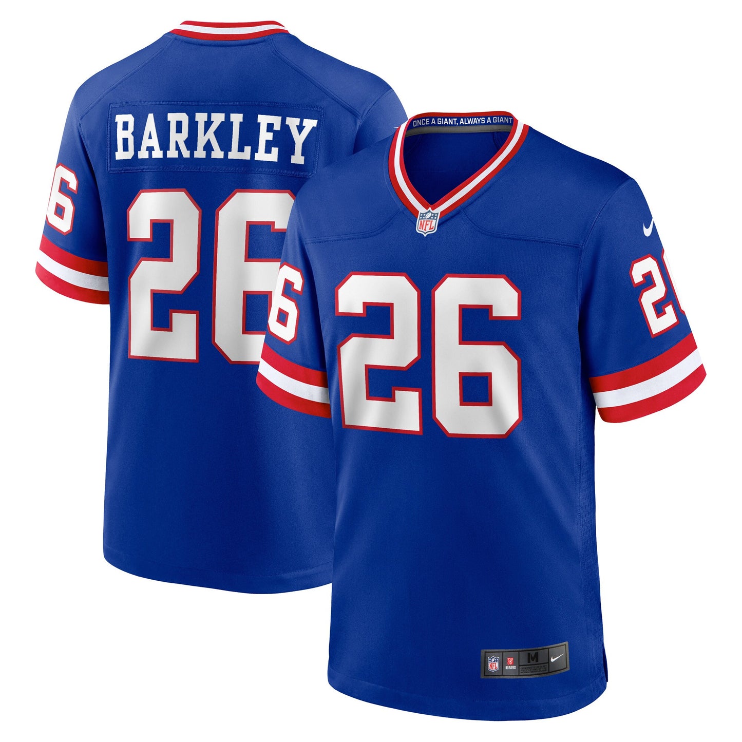 Saquon Barkley New York Giants Nike Classic Player Game Jersey - Royal