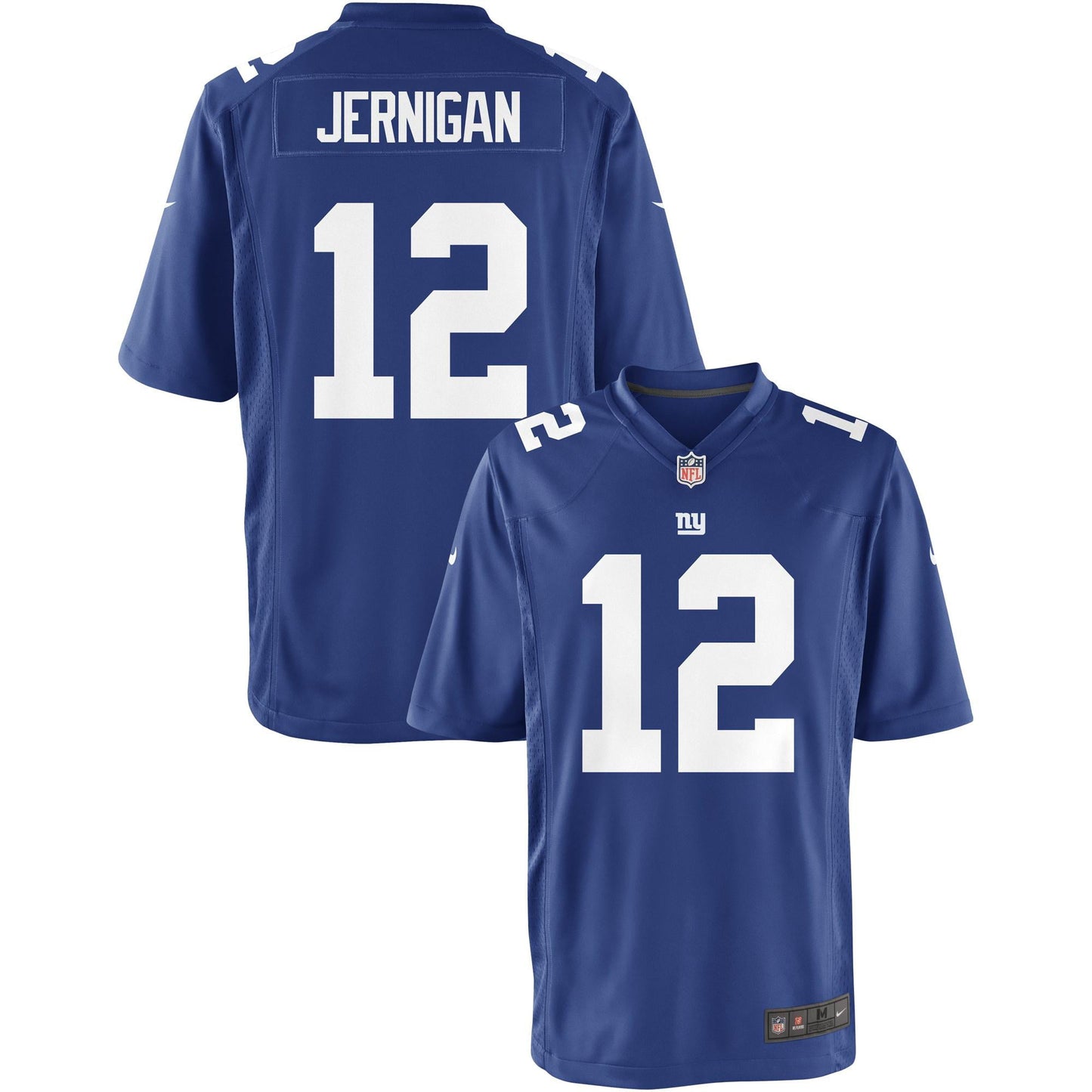 Nike Youth New York Giants Jerrel Jernigan Team Color Game Jersey