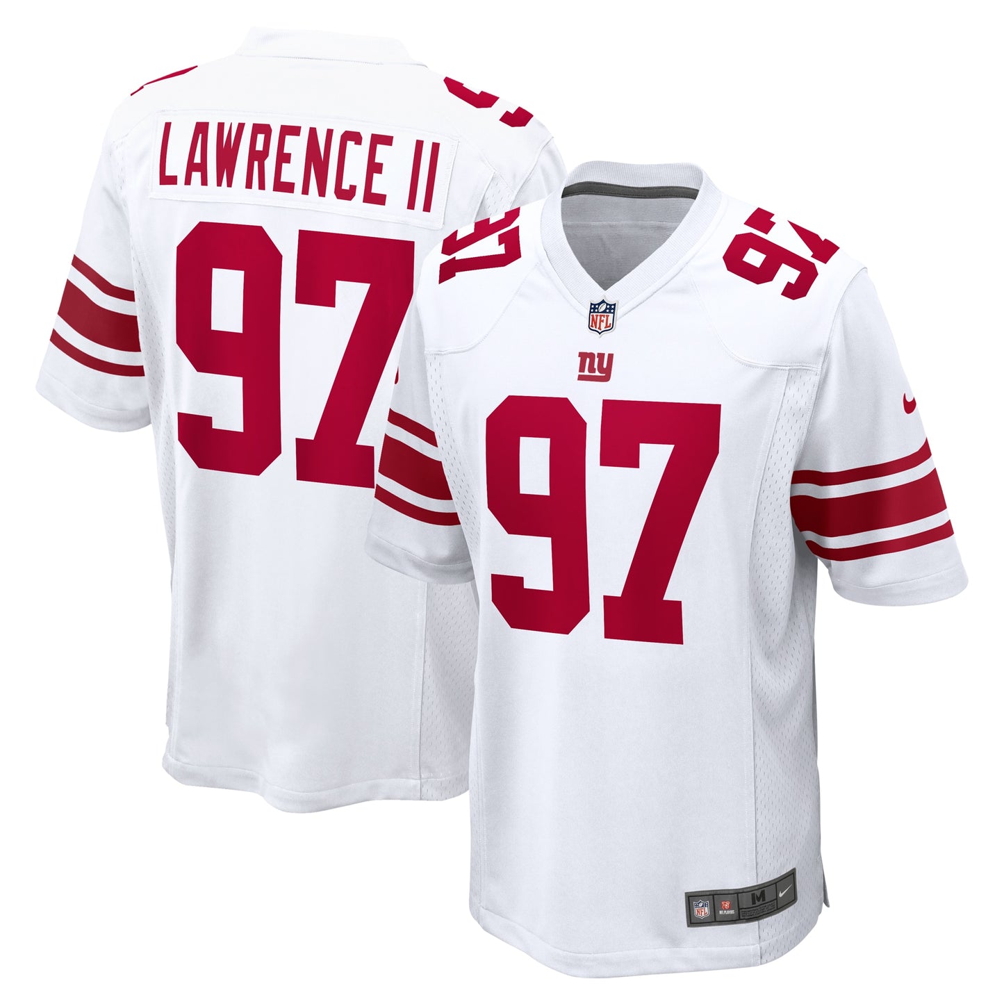 Dexter Lawrence II New York Giants Nike Game Player Jersey - White