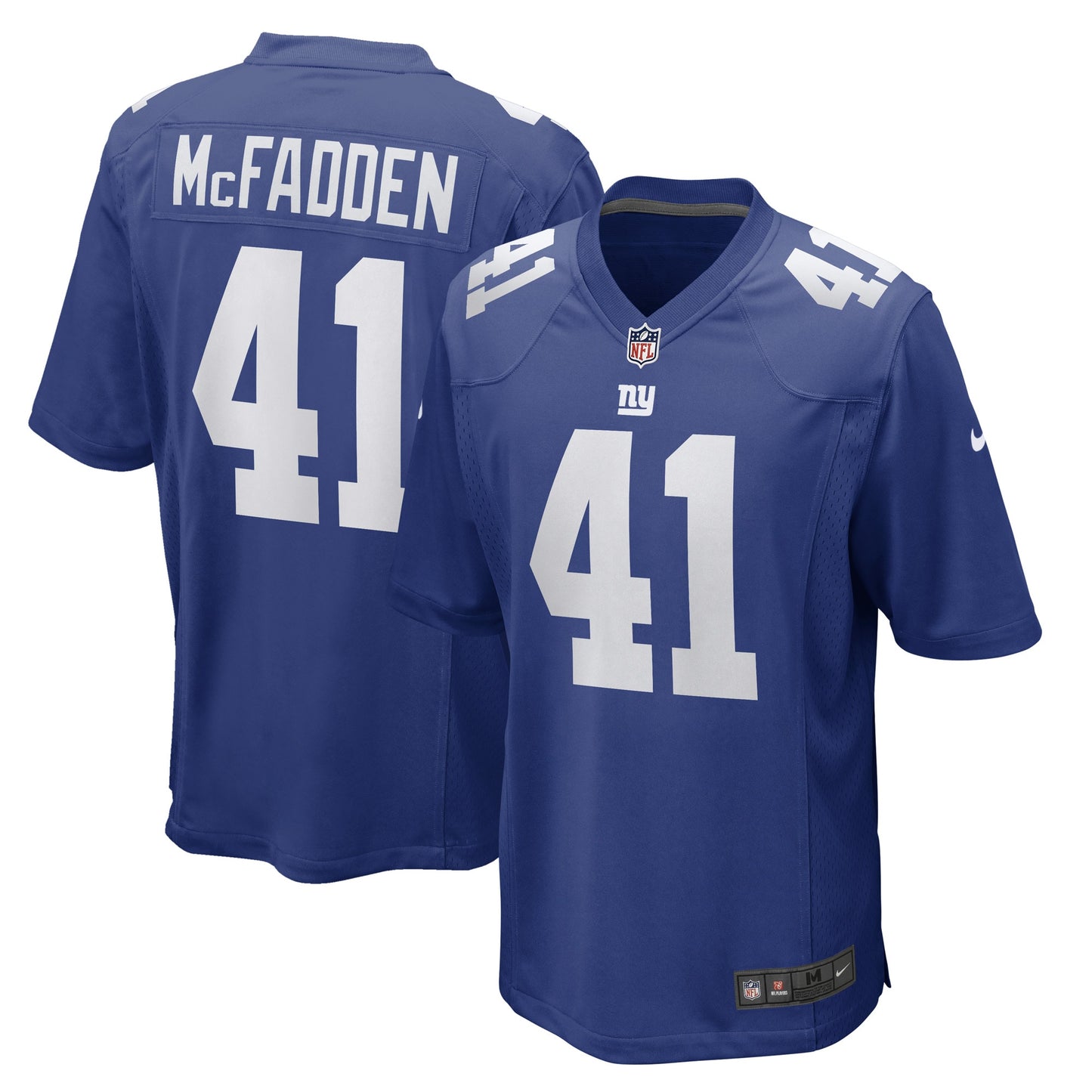 Micah McFadden New York Giants Nike Game Player Jersey - Royal