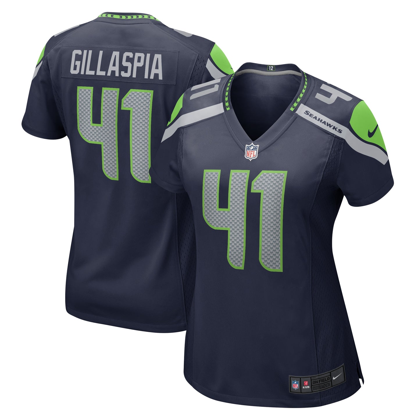 Cullen Gillaspia Seattle Seahawks Nike Women's Home Game Player Jersey - College Navy