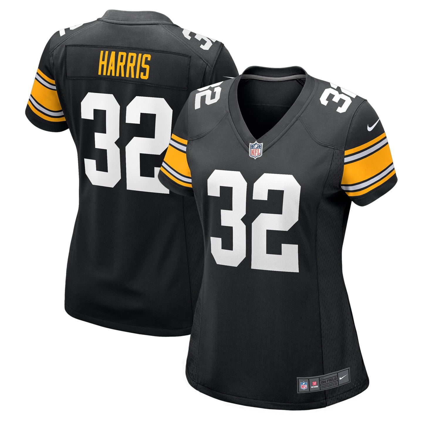 Franco Harris Pittsburgh Steelers Nike Women's Alternate Retired Player Jersey - Black