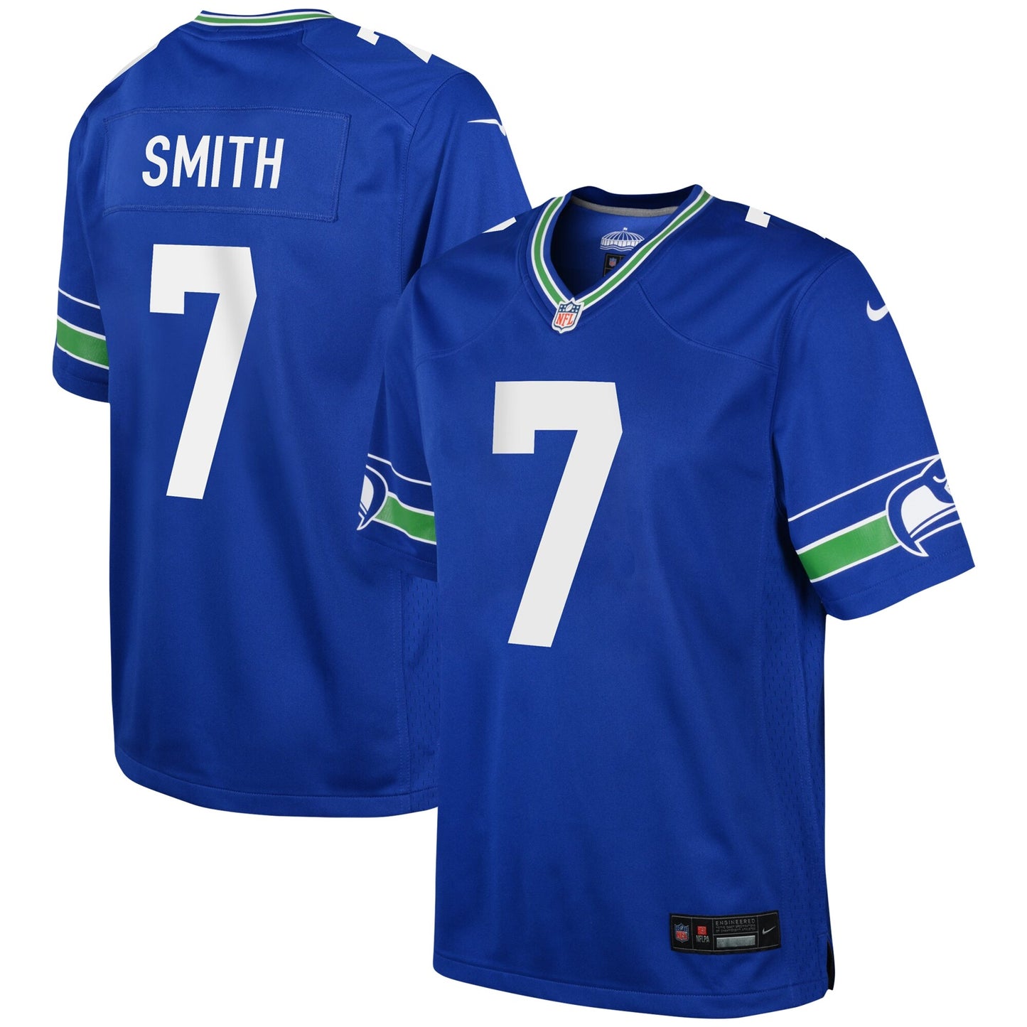 Geno Smith Seattle Seahawks Nike Youth Game Jersey - Royal