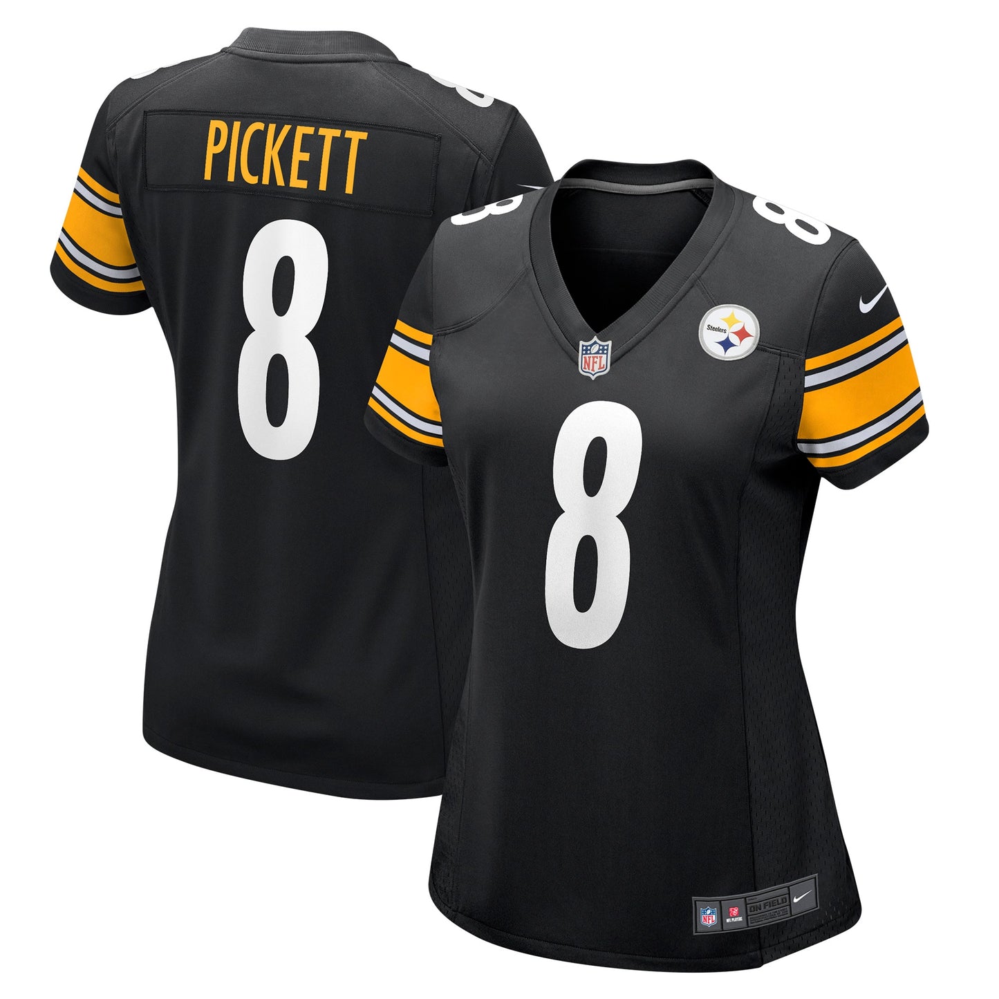 Kenny Pickett Pittsburgh Steelers Nike Women's Player Jersey - Black