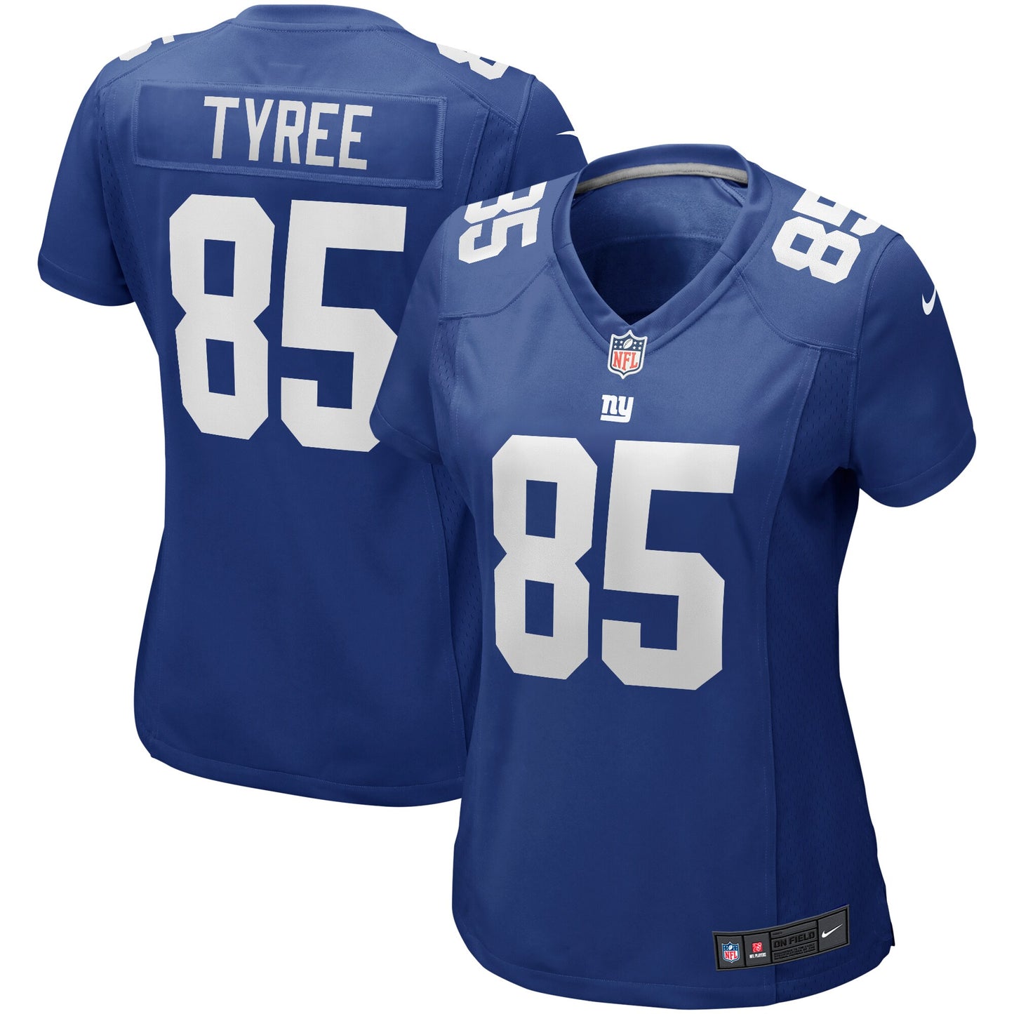 David Tyree New York Giants Nike Women's Game Retired Player Jersey - Royal