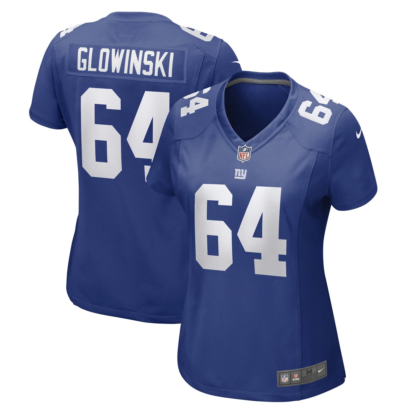Mark Glowinski New York Giants Nike Women's Game Player Jersey - Royal