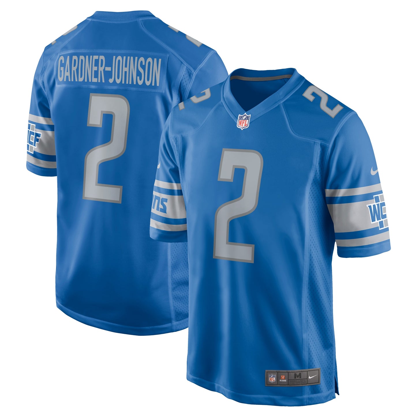 Chauncey Gardner-Johnson Detroit Lions Nike Game Player Jersey - Blue