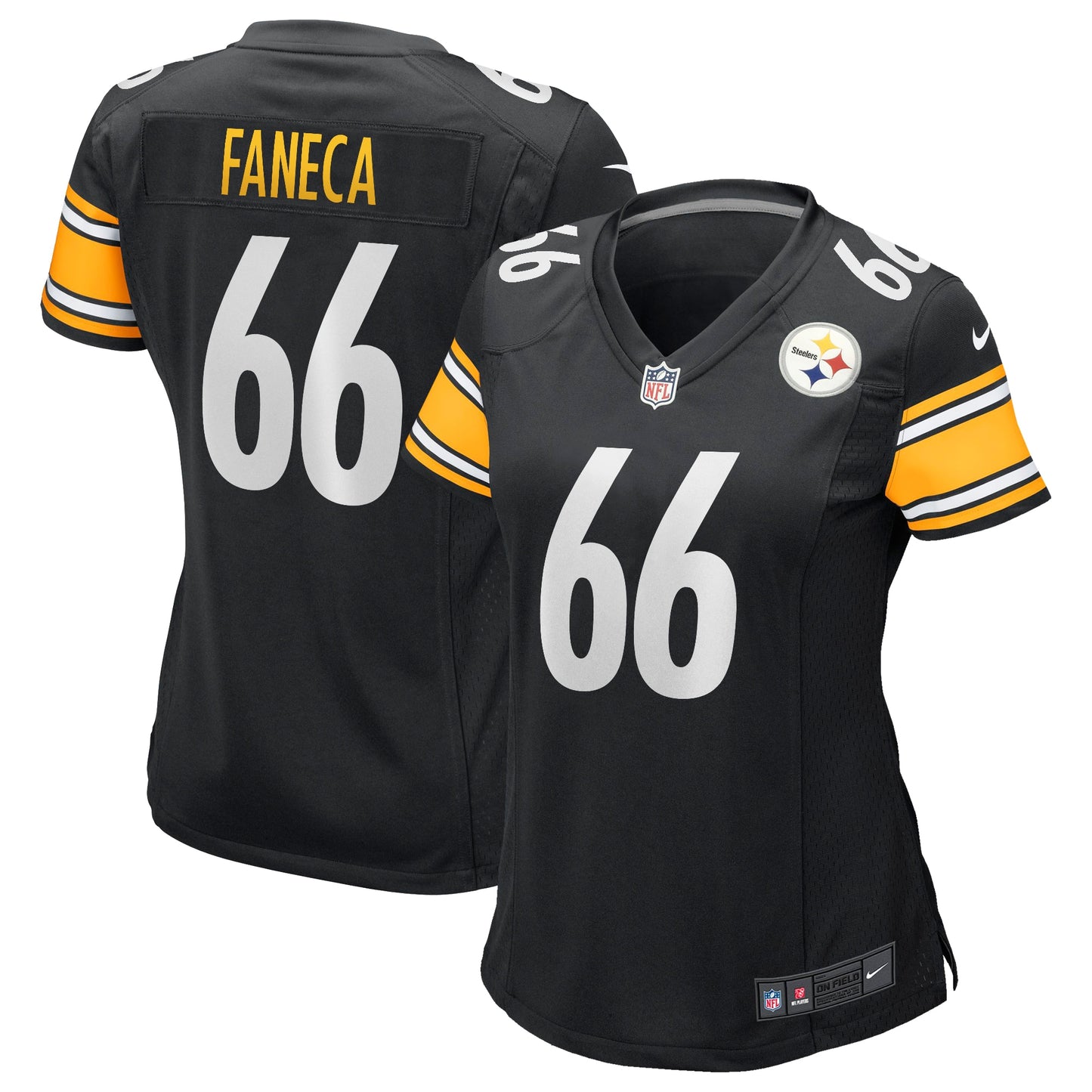 Alan Faneca Pittsburgh Steelers Nike Women's Game Retired Player Jersey - Black