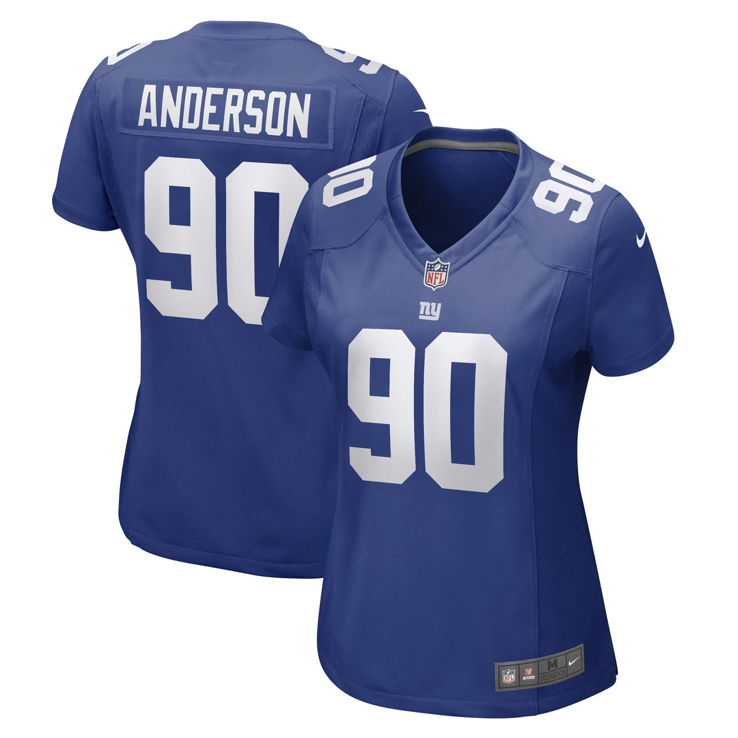 Ryder Anderson New York Giants Nike Women's Game Player Jersey - Royal