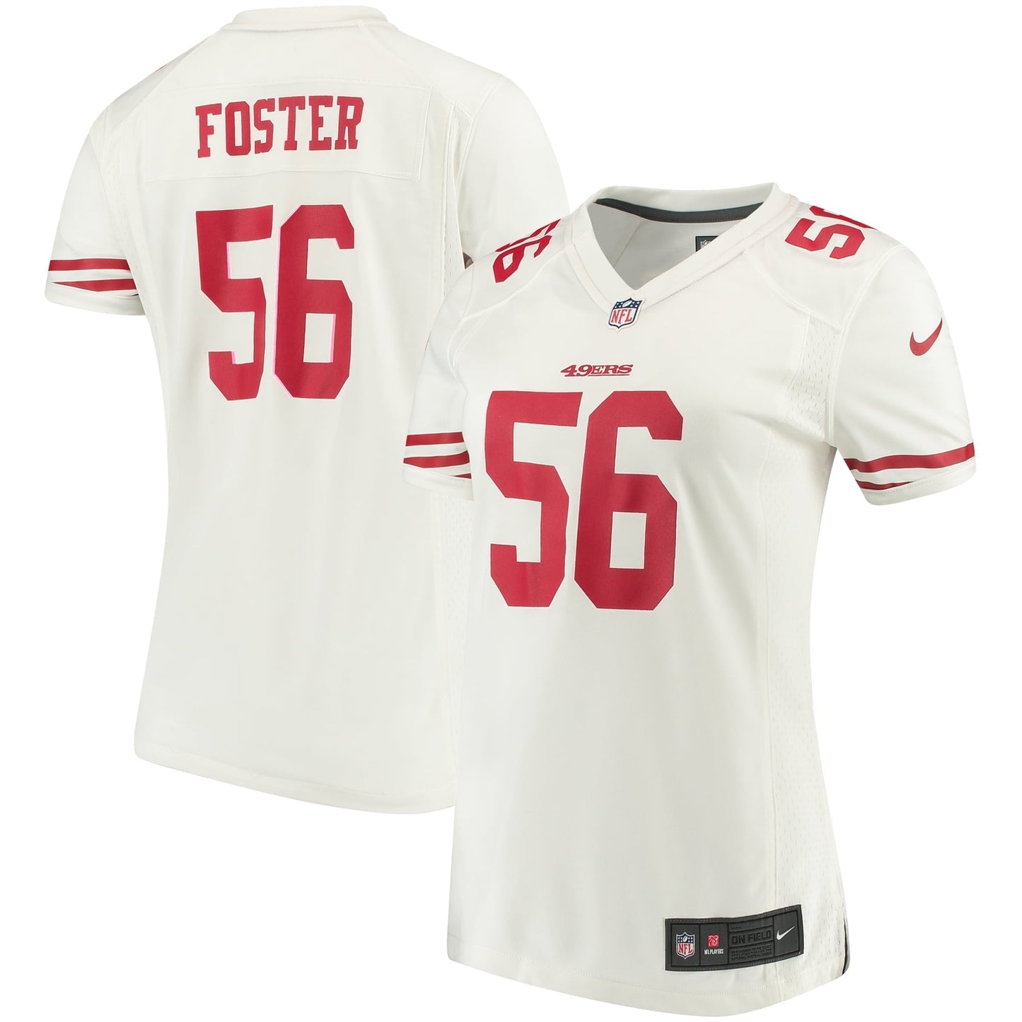 Women's Nike Reuben Foster White San Francisco 49ers Game Jersey