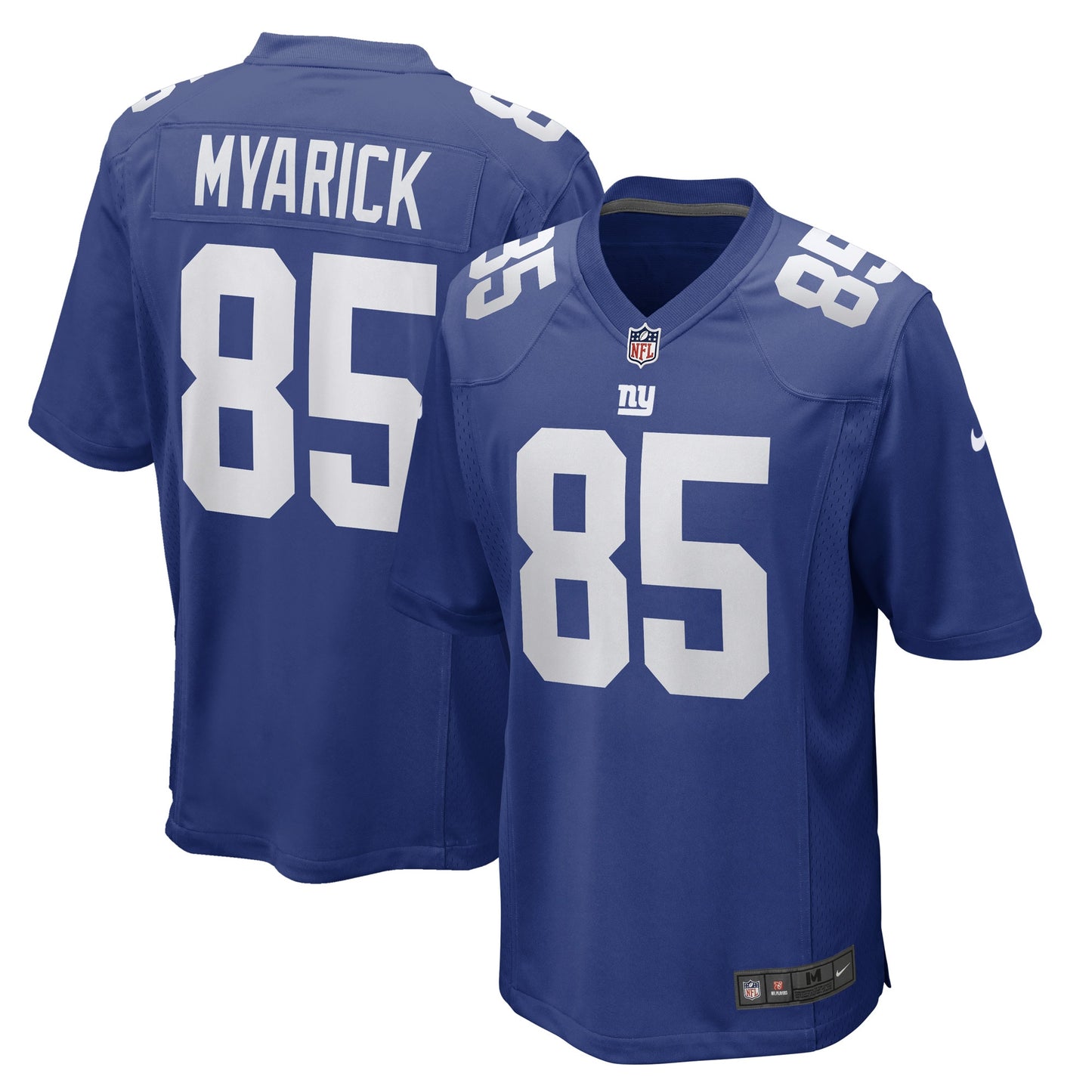 Chris Myarick New York Giants Nike Game Player Jersey - Royal
