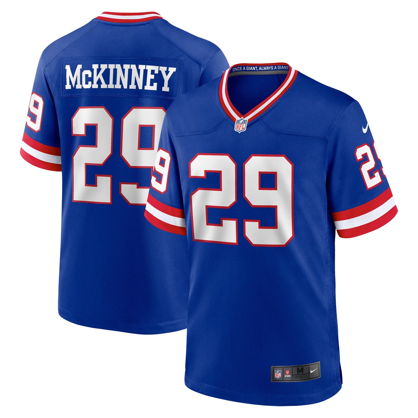 Xavier McKinney New York Giants Nike Classic Player Game Jersey - Royal