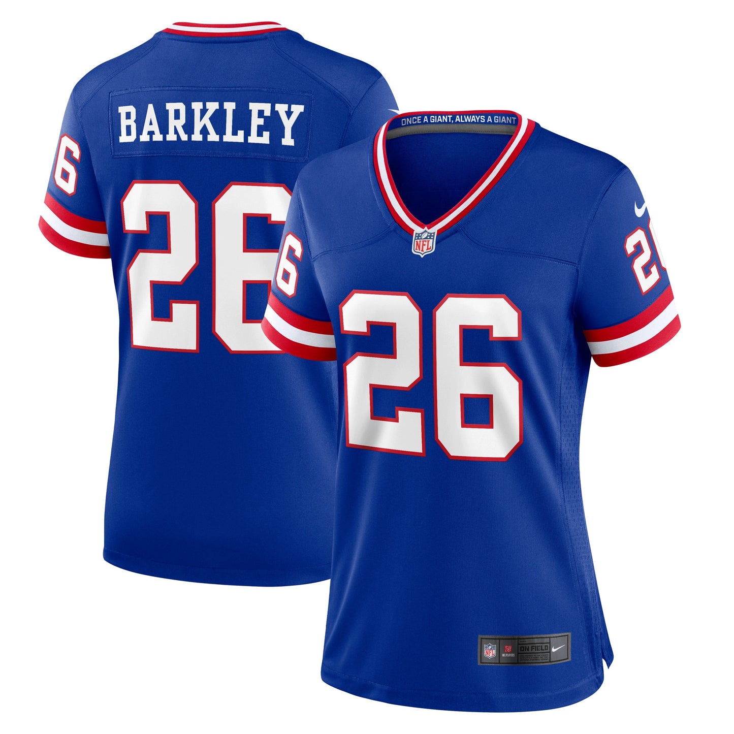 Saquon Barkley New York Giants Nike Women's Player Jersey - Royal