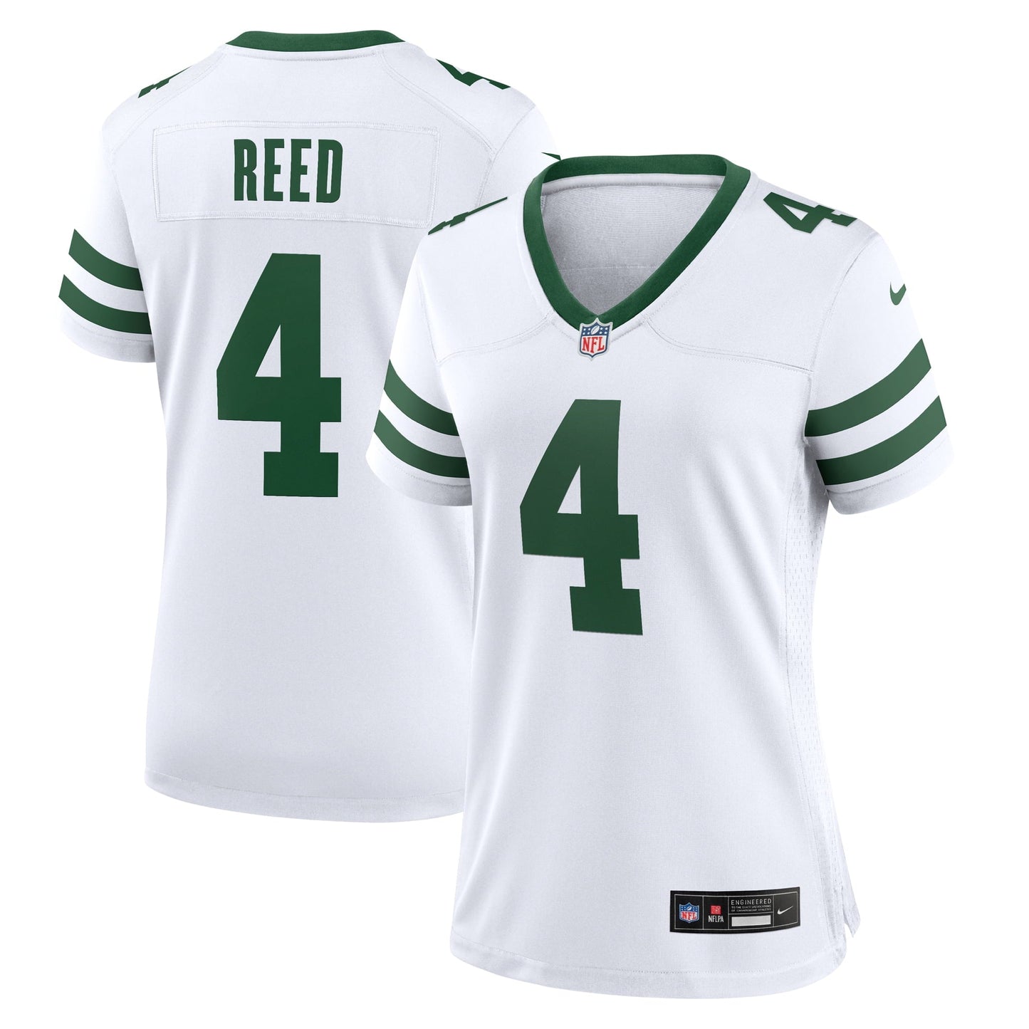 Women's Nike D.J. Reed White New York Jets Legacy Player Game Jersey