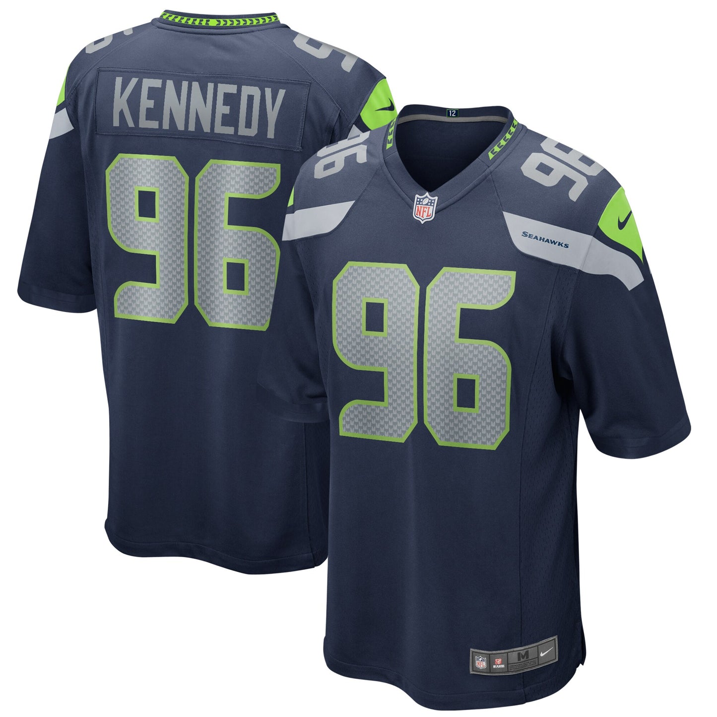 Cortez Kennedy Seattle Seahawks Nike Game Retired Player Jersey - College Navy