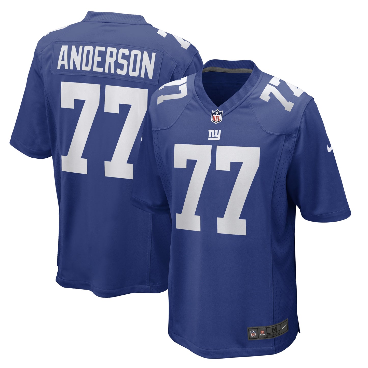 Jack Anderson New York Giants Nike Game Player Jersey - Royal