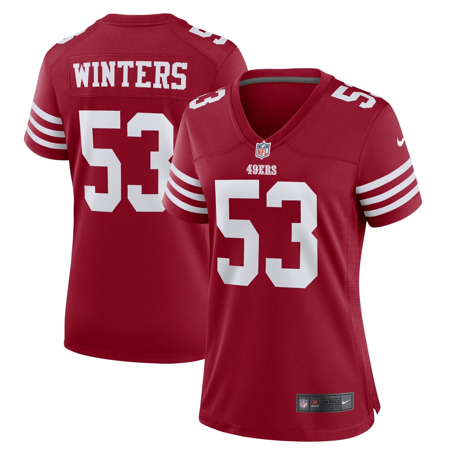 Women's Nike Dee Winters Scarlet San Francisco 49ers Team Game Jersey