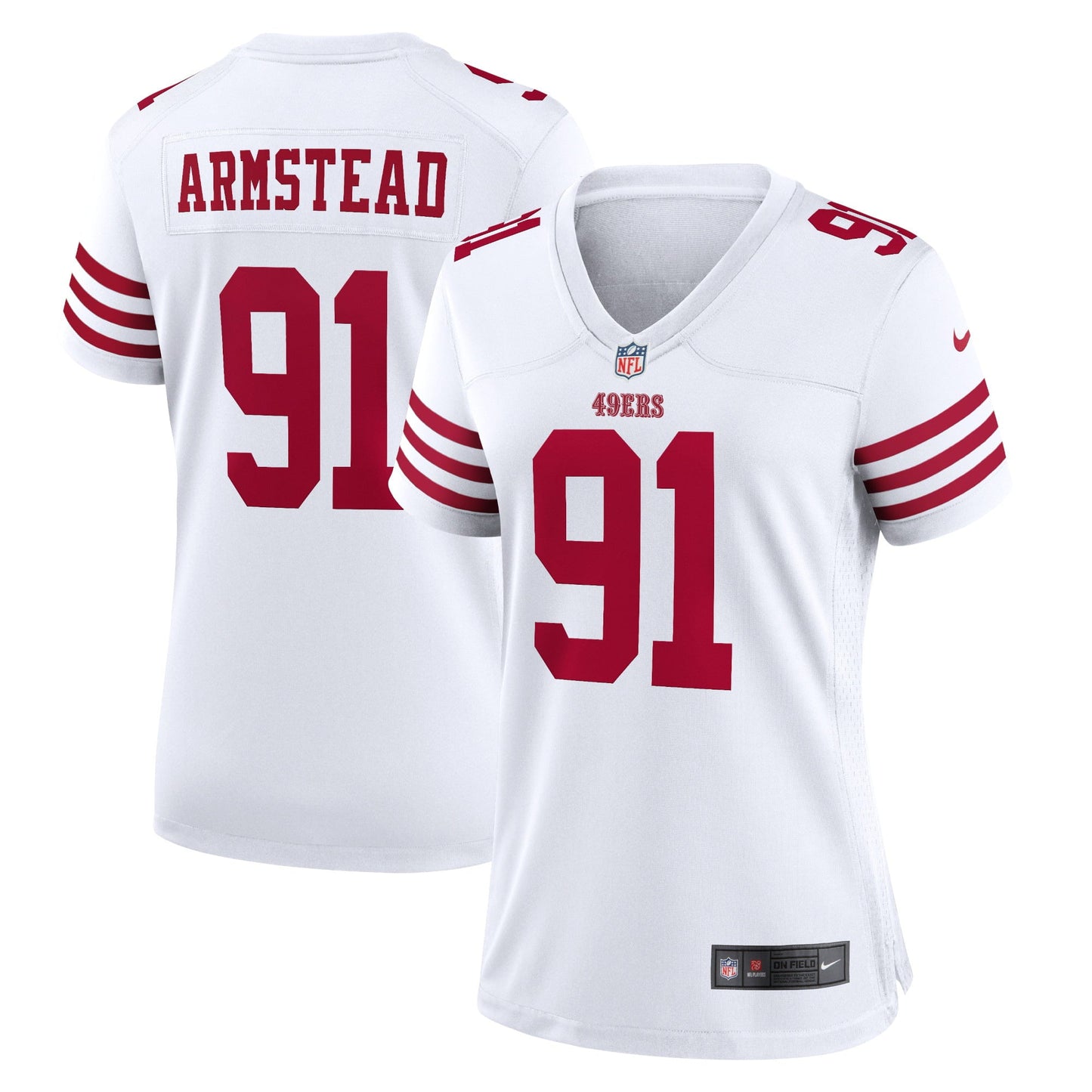 Women's Nike Arik Armstead White San Francisco 49ers Player Game Jersey