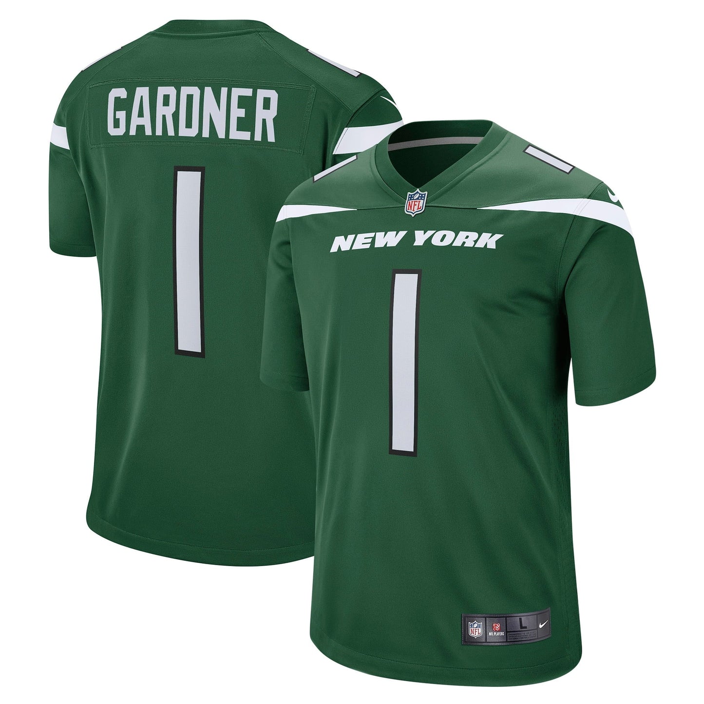 Youth Nike Ahmad Sauce Gardner Green New York Jets Game Jersey