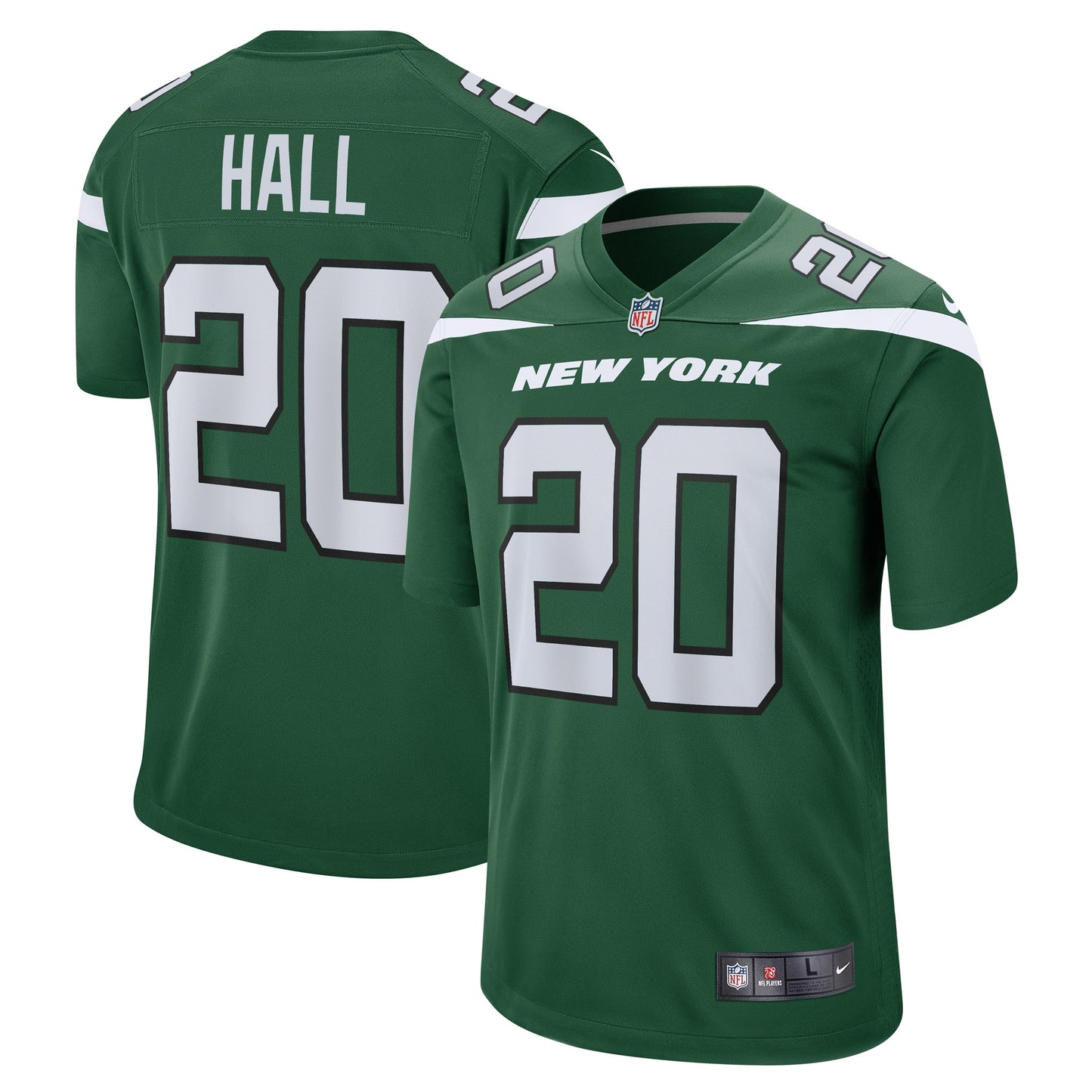 Breece Hall New York Jets Nike Player Game Jersey - Green