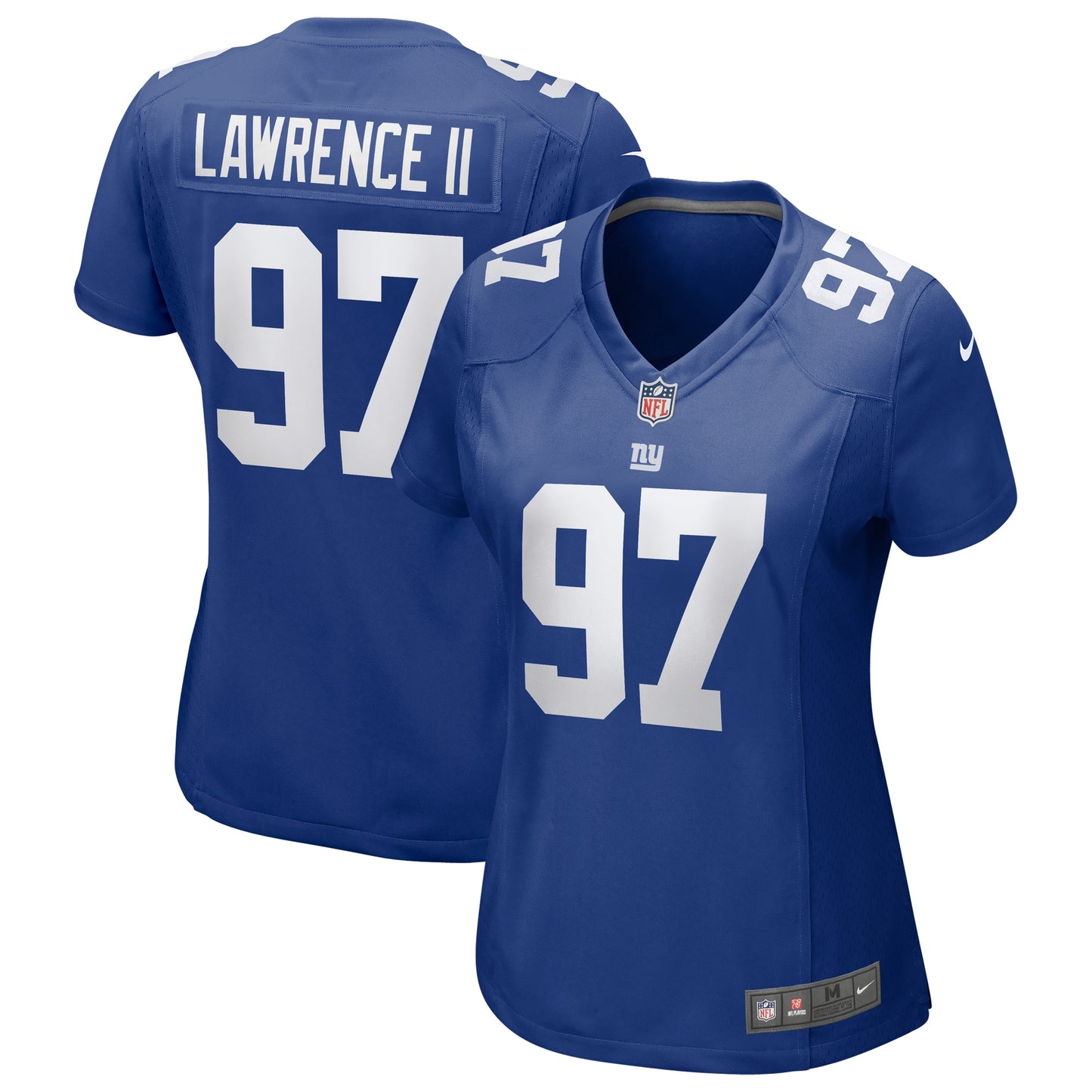 Dexter Lawrence II New York Giants Nike Women's Team Game Player Jersey - Royal
