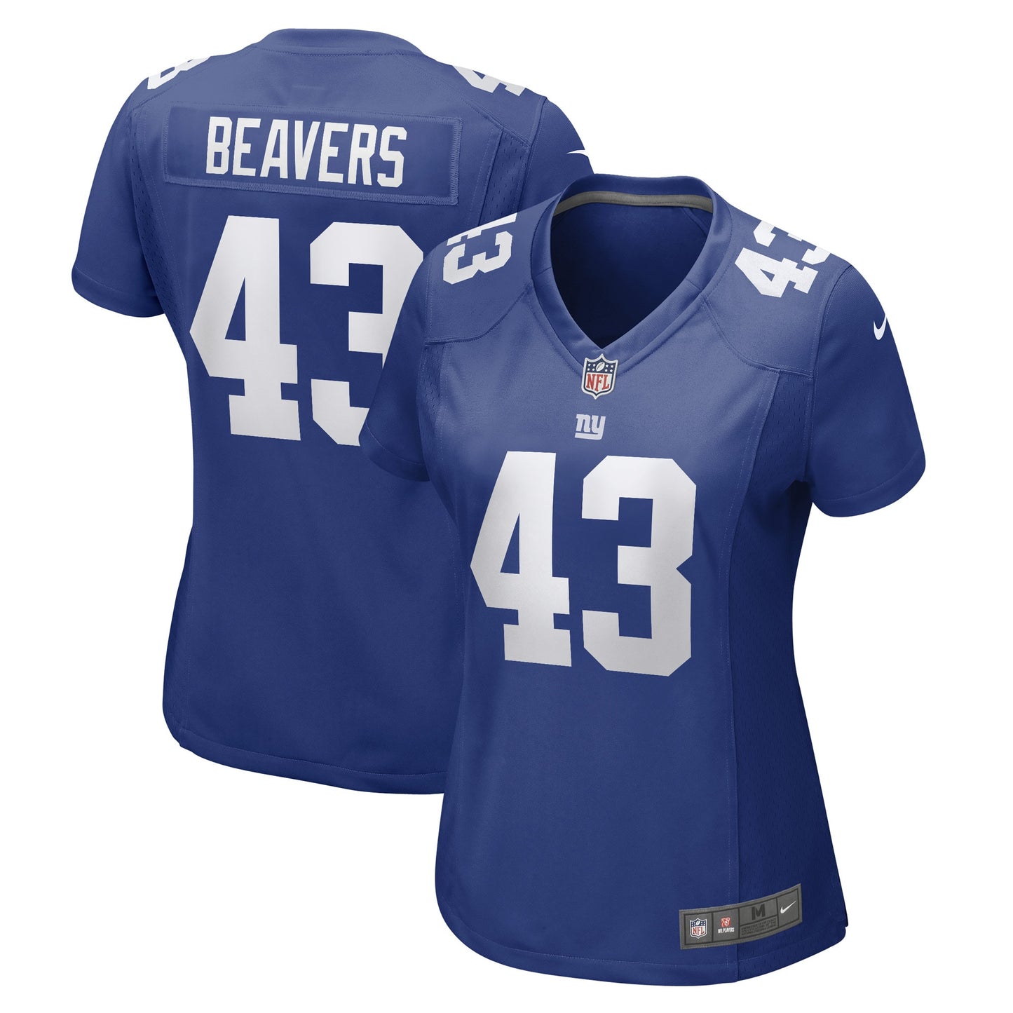 Darrian Beavers New York Giants Nike Women's Game Player Jersey - Royal
