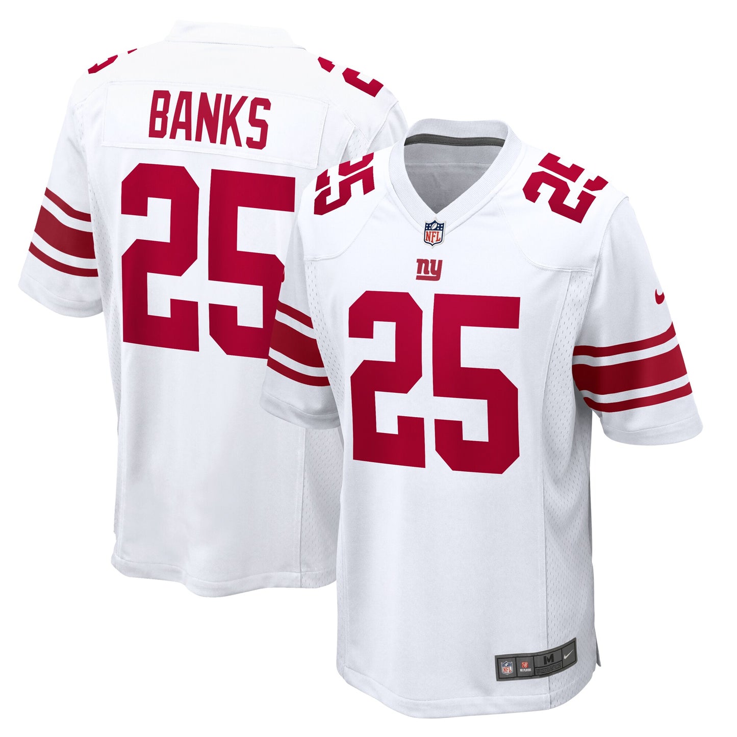 Deonte Banks New York Giants Nike  Game Jersey -  White