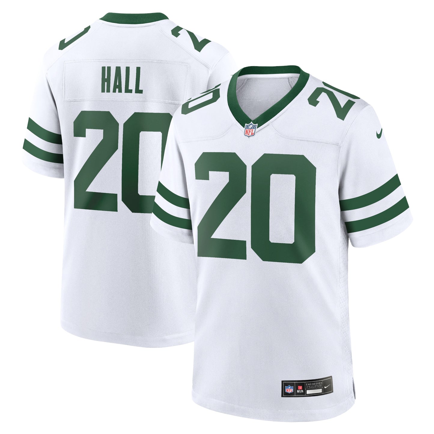 Breece Hall New York Jets Nike Legacy Player Game Jersey - White