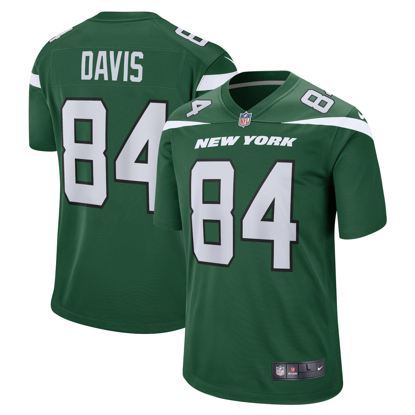 Corey Davis New York Jets Nike Game Jersey - Gotham Green