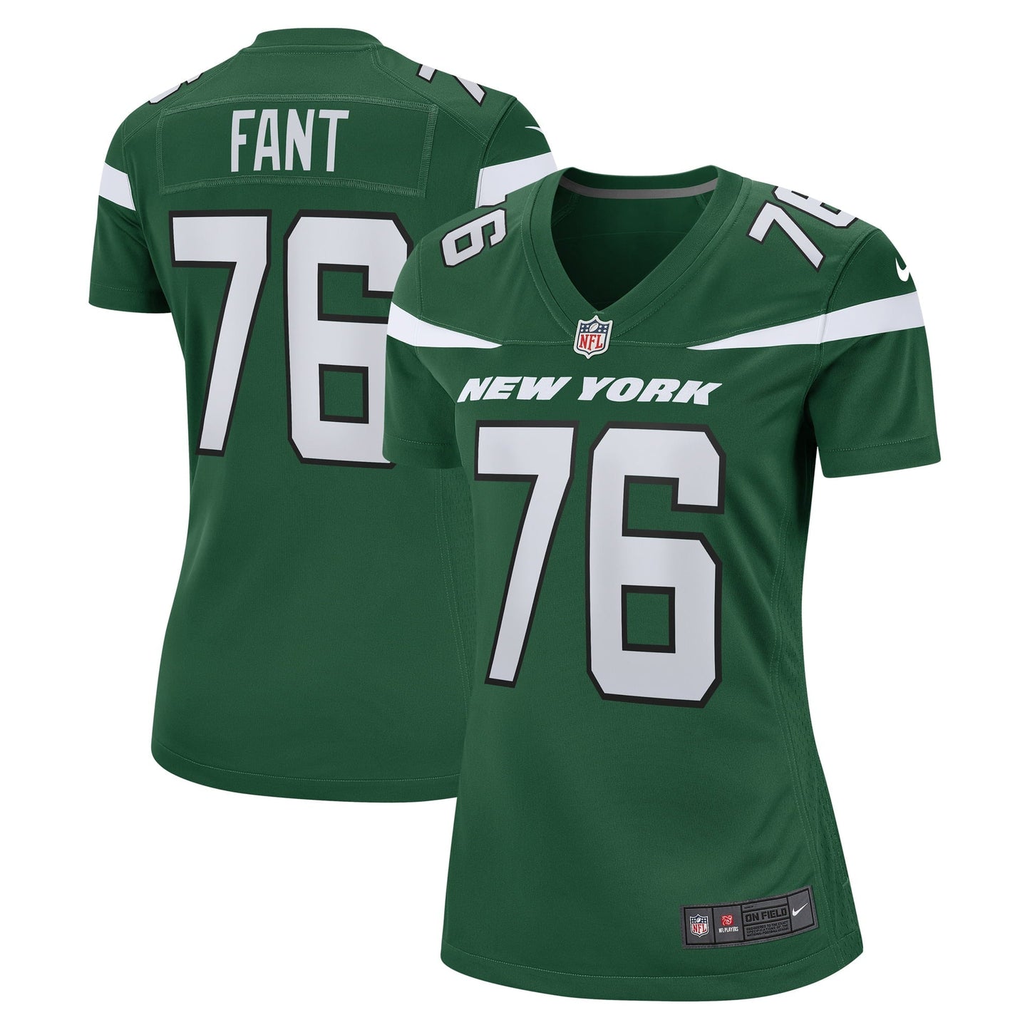 Women's Nike George Fant Gotham Green New York Jets Game Jersey
