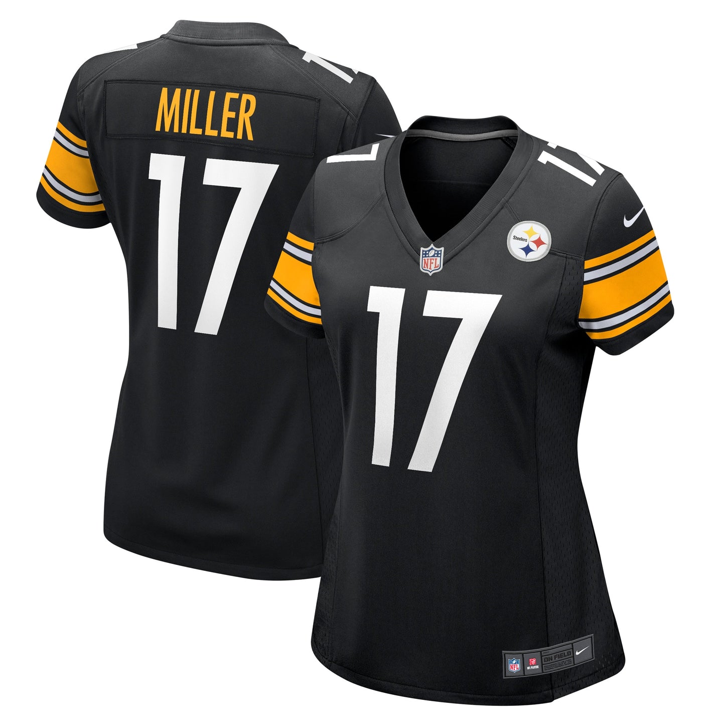 Anthony Miller Pittsburgh Steelers Nike Women's Game Jersey - Black