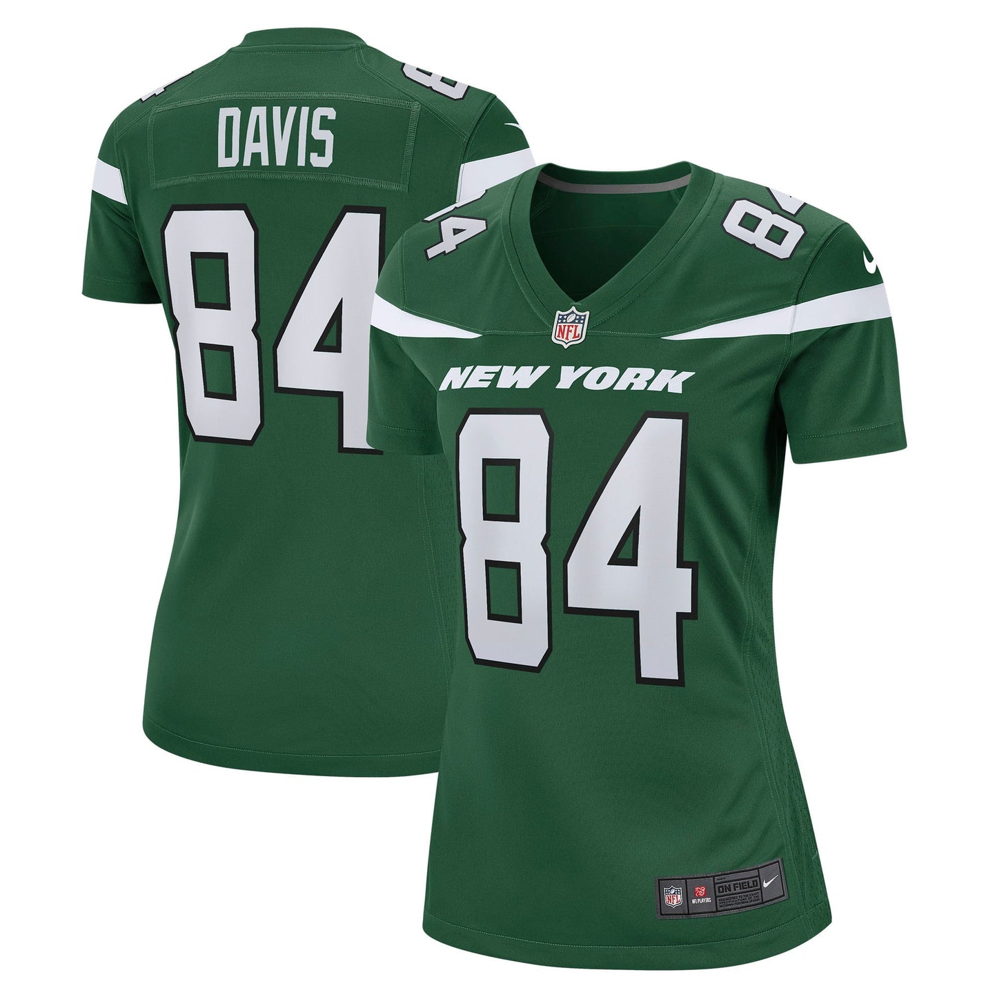 Women's Nike Corey Davis Gotham Green New York Jets Game Jersey
