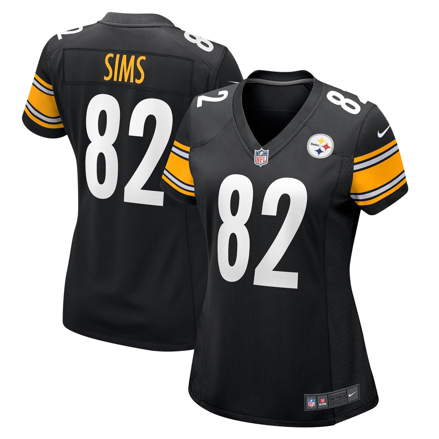 Steven Sims Pittsburgh Steelers Nike Women's Game Jersey - Black