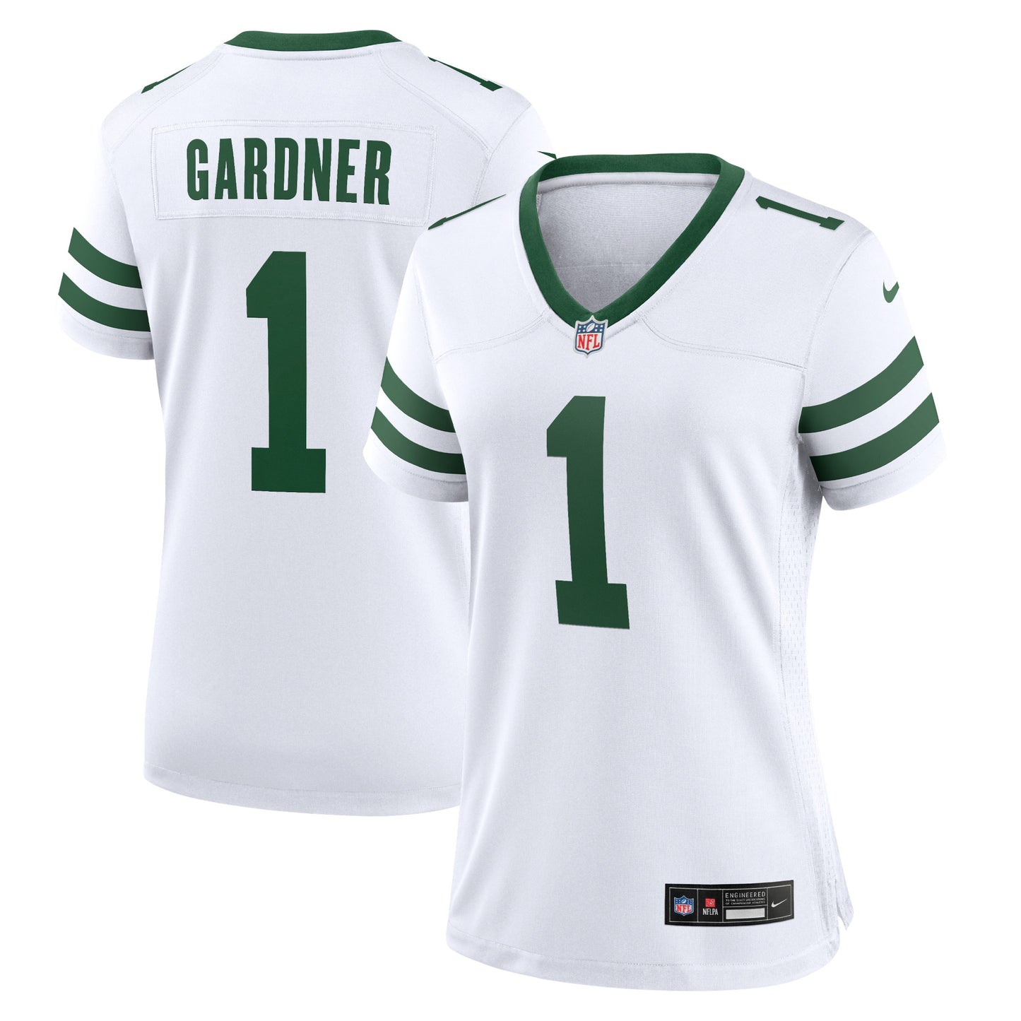 Ahmad Sauce Gardner New York Jets Nike Women's Player Jersey - White