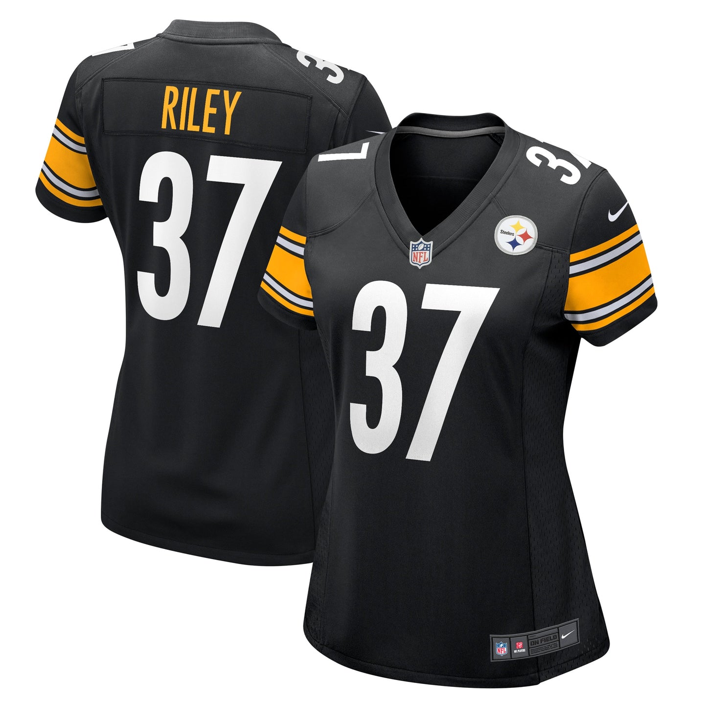 Elijah Riley Pittsburgh Steelers Nike Women's Game Player Jersey - Black