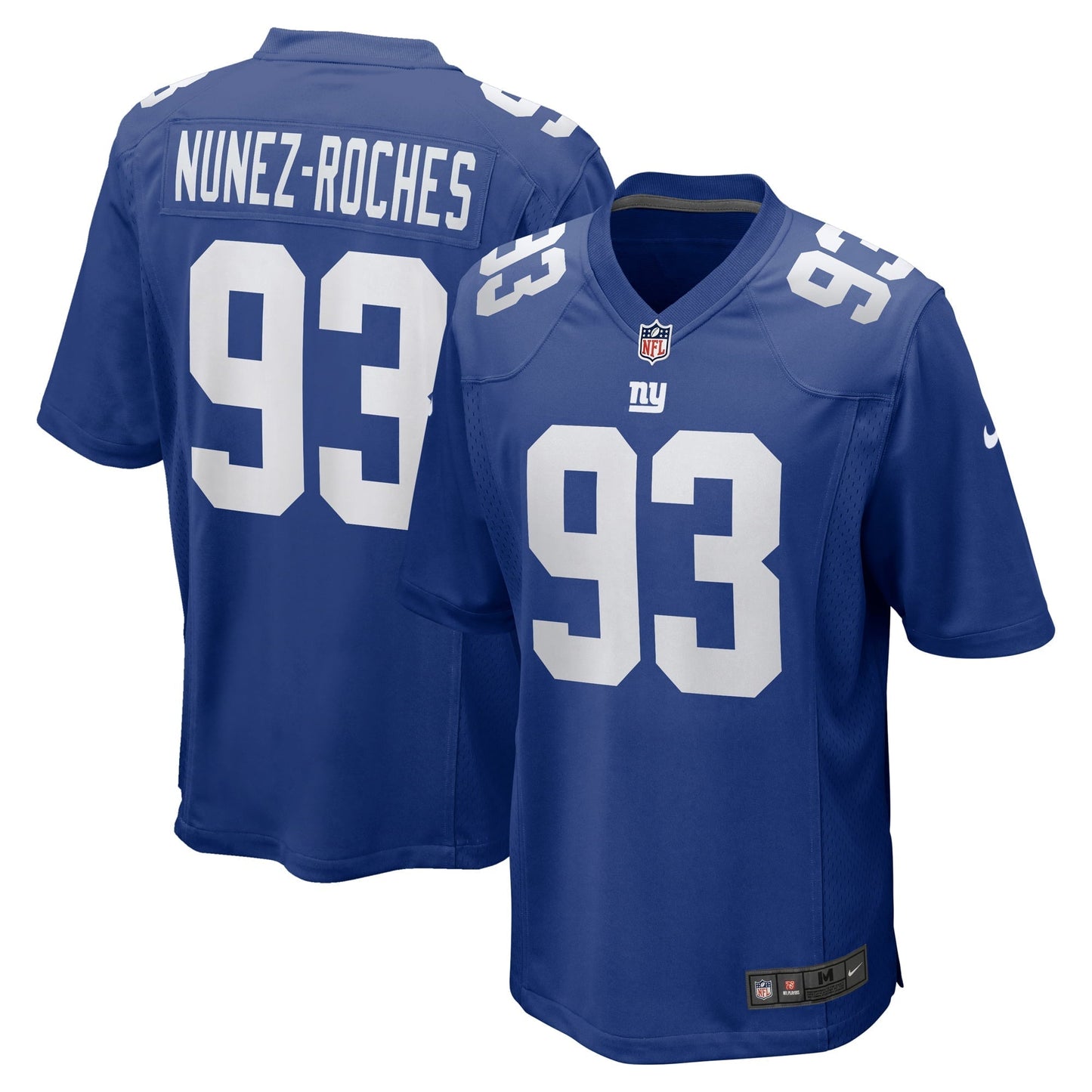 Men's Nike Rakeem Nunez-Roches Royal New York Giants Game Player Jersey