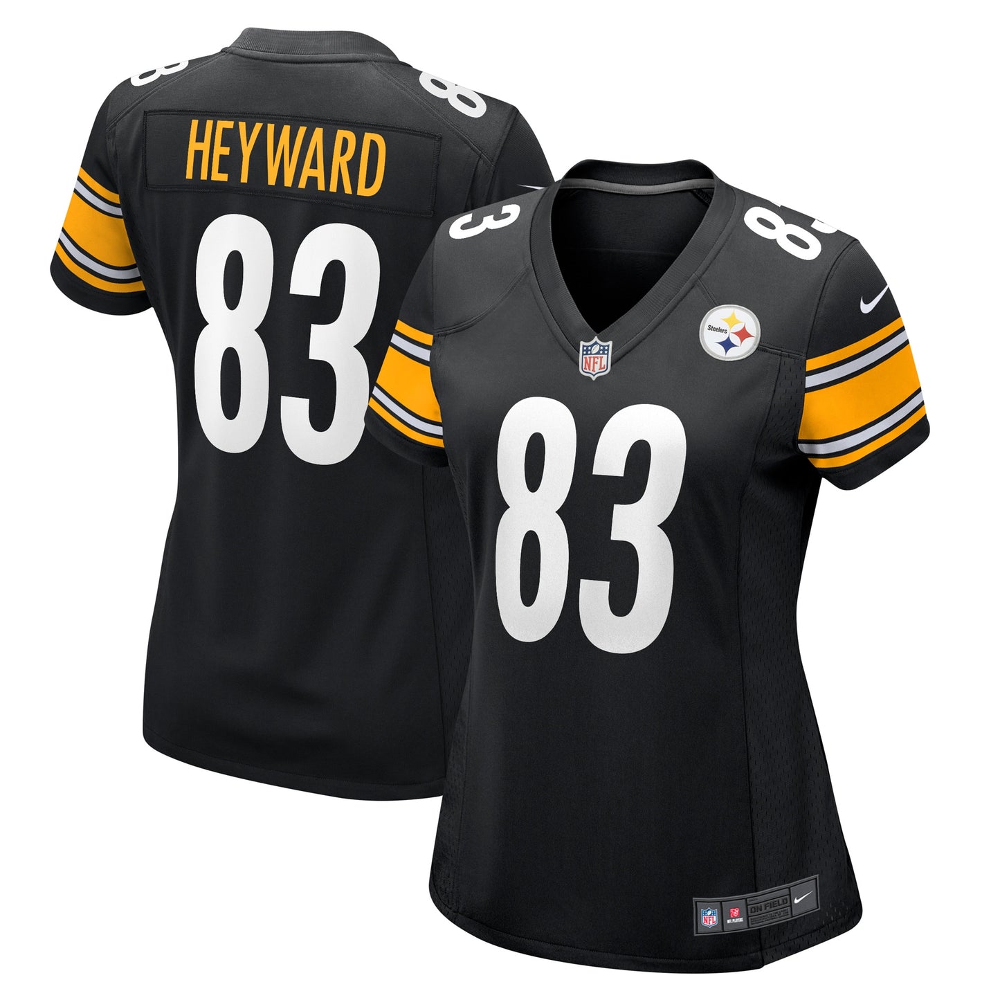 Connor Heyward Pittsburgh Steelers Nike Women's Game Player Jersey - Black