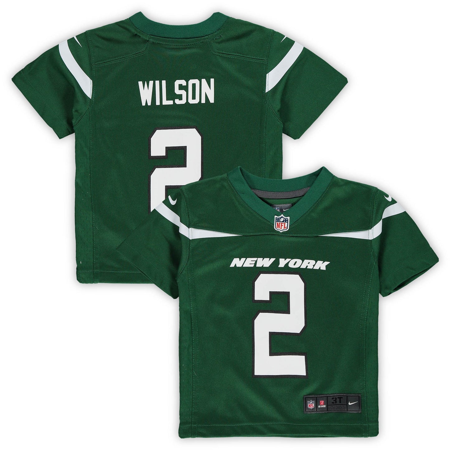 Zach Wilson New York Jets Nike Toddler Game Jersey - Green