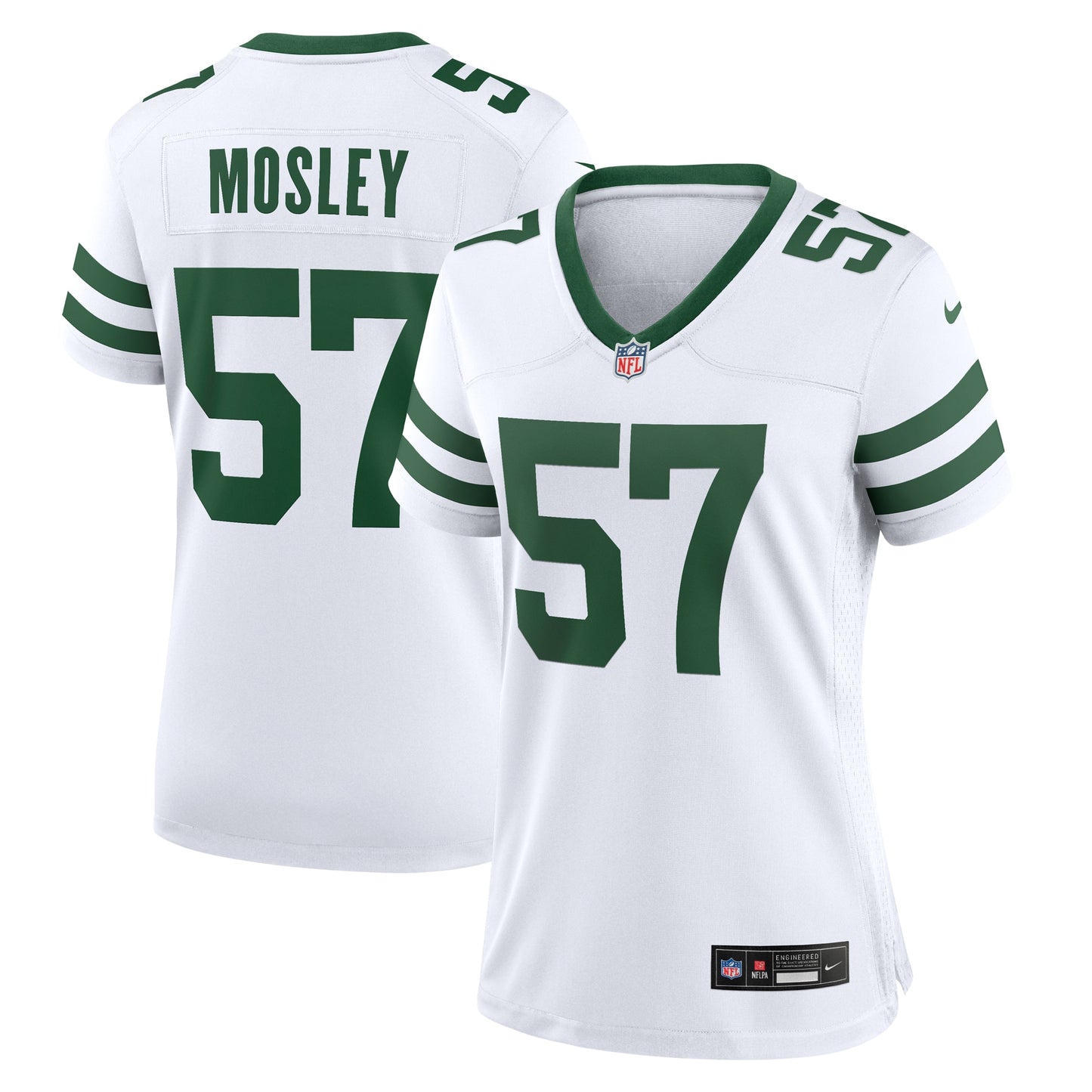 C.J. Mosley New York Jets Nike Women's Legacy Player Game Jersey - White