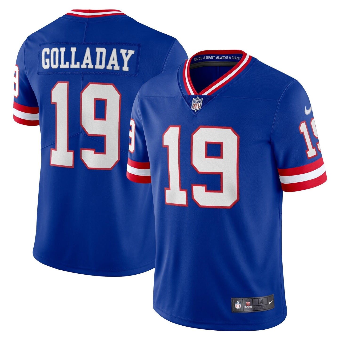 Men's Nike Kenny Golladay Royal New York Giants Classic Vapor Limited Player Jersey