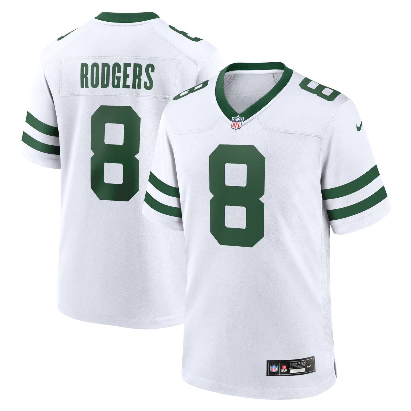 Aaron Rodgers New York Jets Nike Youth Game Jersey - White