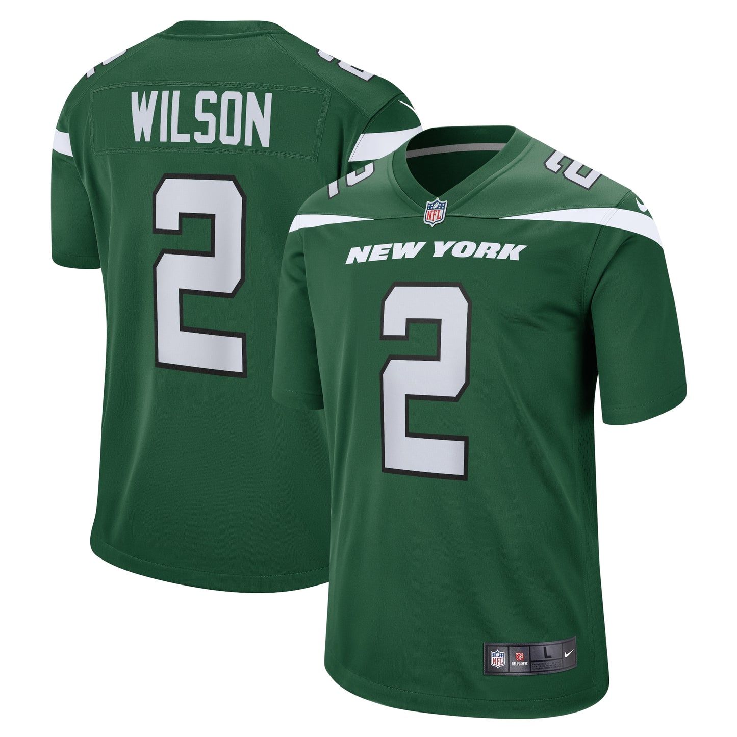 Zach Wilson New York Jets Nike Game Jersey - Gotham Green
