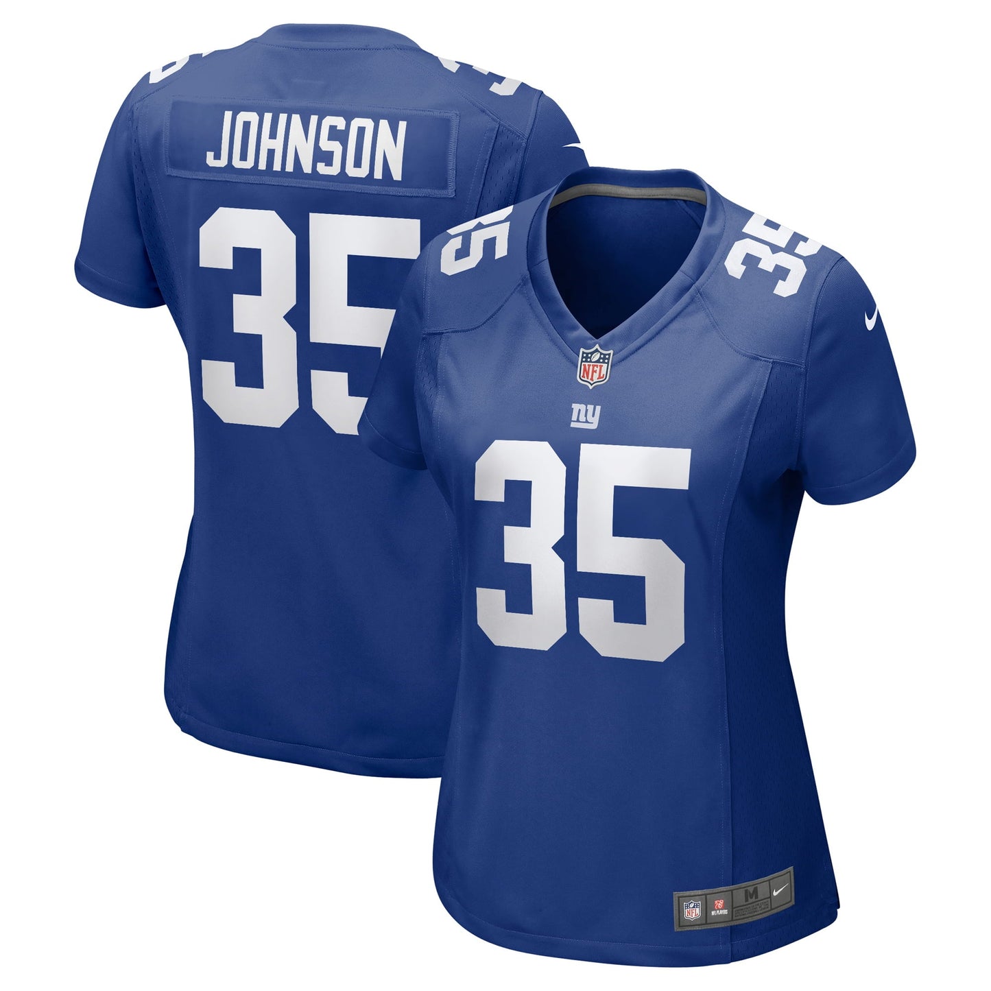 Women's Nike Leonard Johnson Royal New York Giants Game Player Jersey