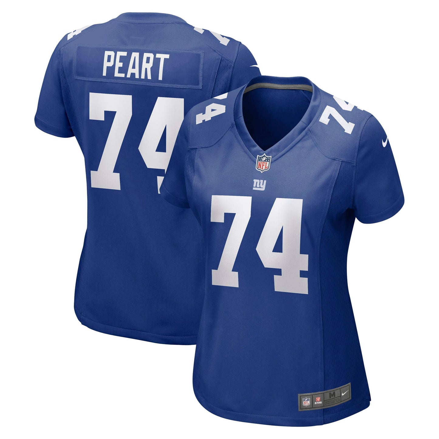 Women's Nike Matt Peart Royal New York Giants Game Jersey