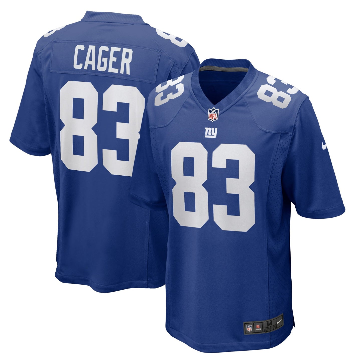 Men's Nike Lawrence Cager Royal New York Giants Home Game Player Jersey