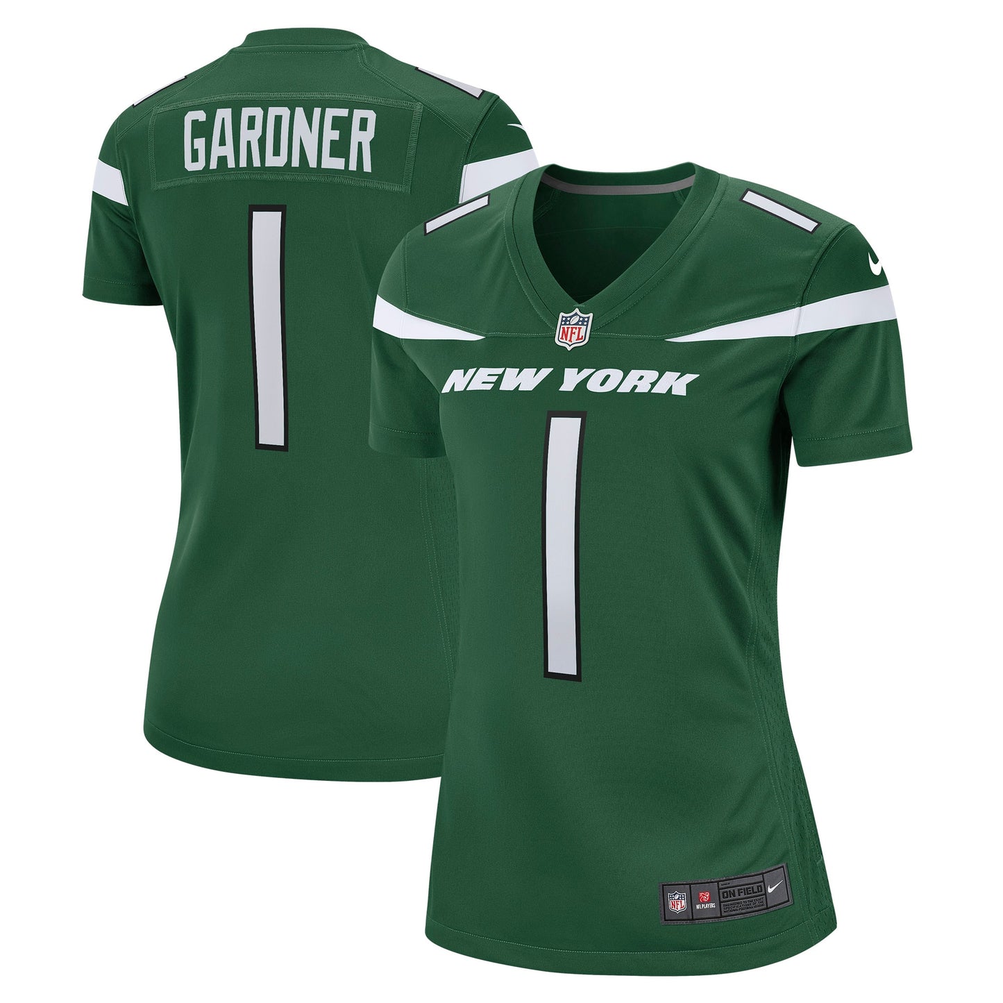 Ahmad Sauce Gardner New York Jets Nike Women's Player Jersey - Green
