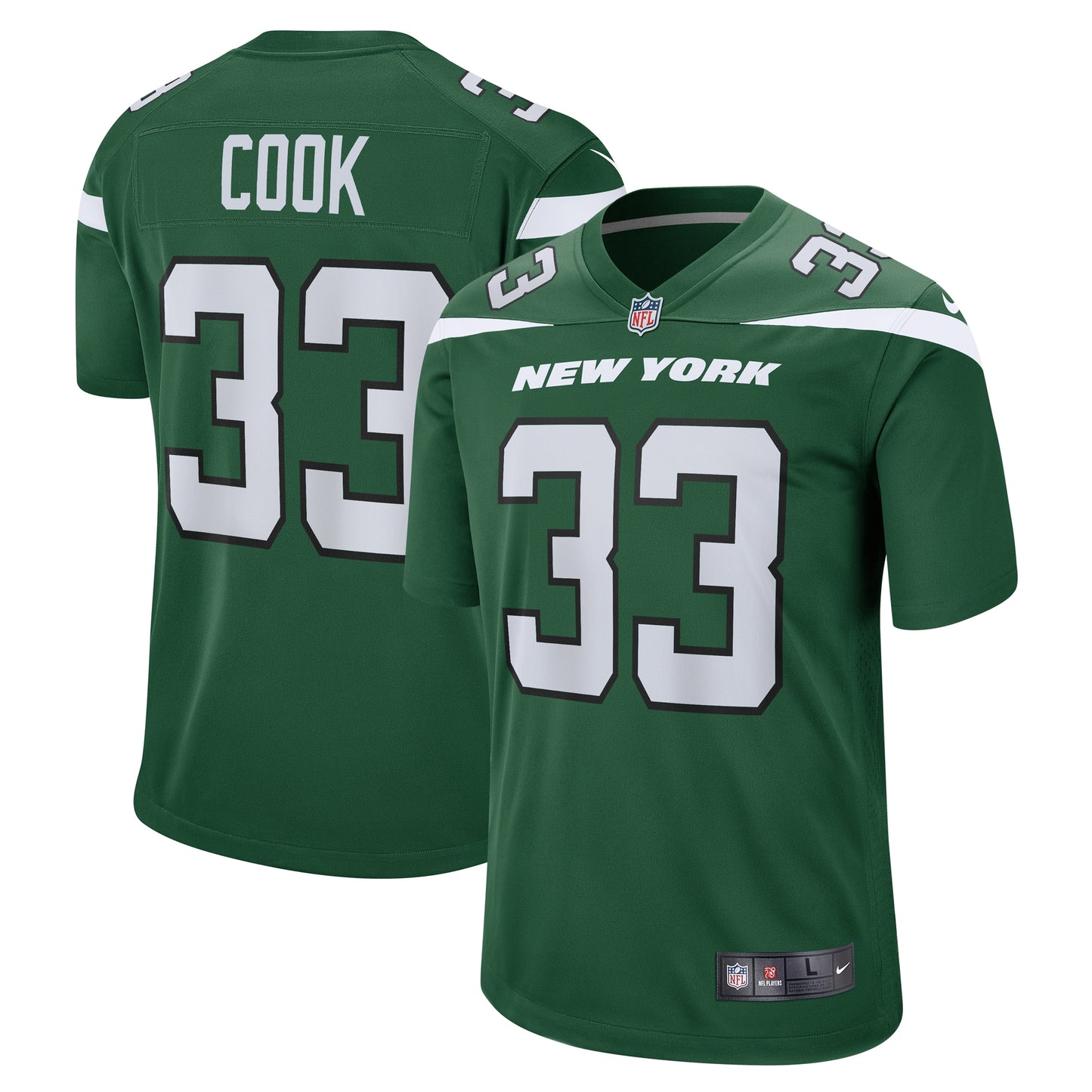 Dalvin Cook New York Jets Nike Game Player Jersey - Gotham Green