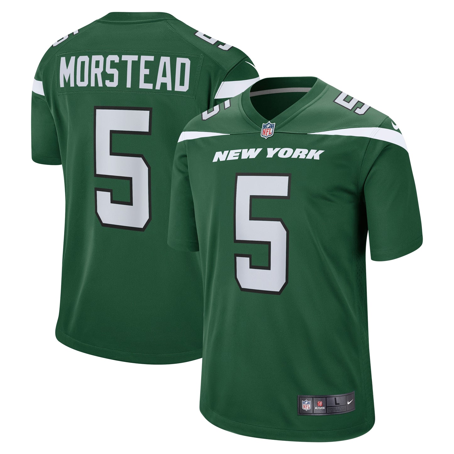 Thomas Morstead New York Jets Nike Game Player Jersey - Gotham Green