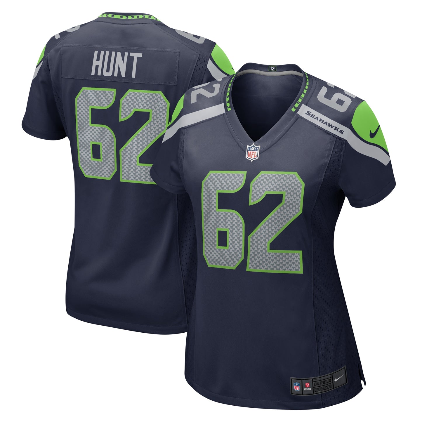 Joey Hunt Seattle Seahawks Nike Women's Home Game Player Jersey - College Navy